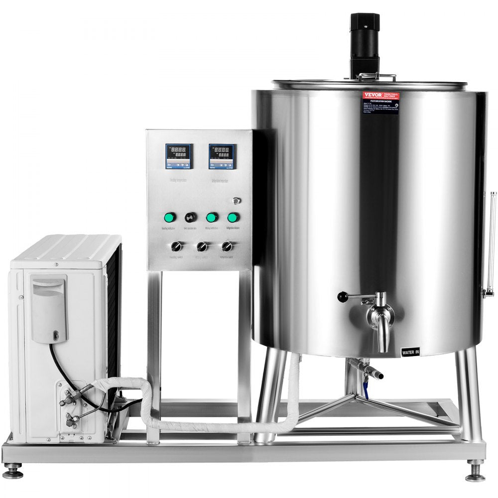 ZD-150L - 150L Stainless Steel Milk Pasteurizer for Versatile Beverage Processing