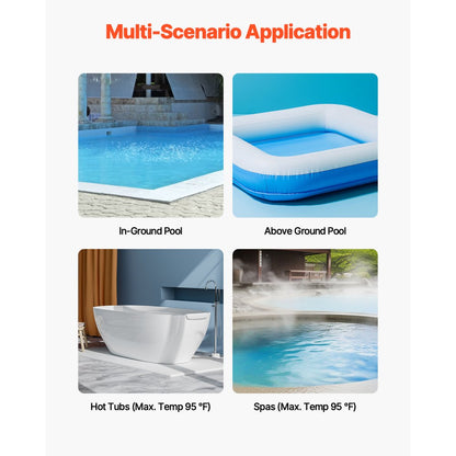 PJV17G - Cordless 18W Pool Vacuum with 60 Min Run Time & Accessories