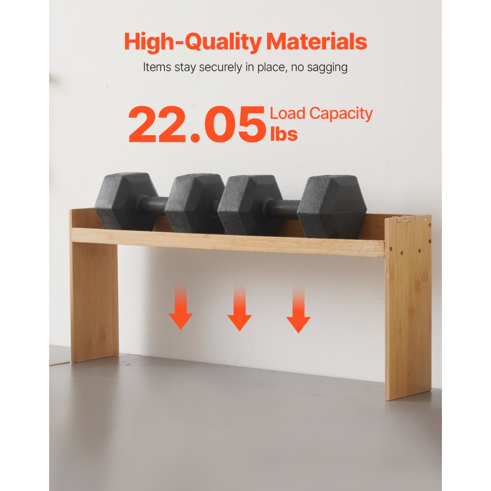 P00480 - Durable Over-Stove Spice Shelf for All Cooktops