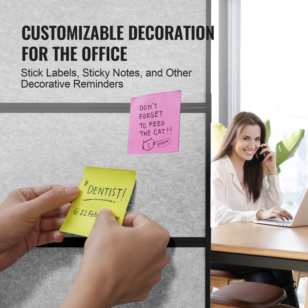 TLD-18 - 72"x66" Soundproof Room Divider for Privacy & Decoration