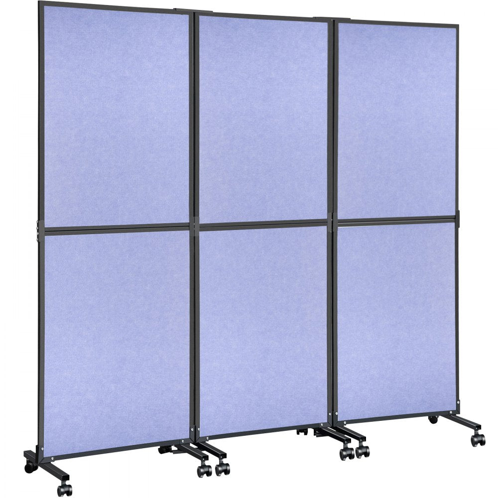 72*66 - VEVOR 72" Acoustic Room Divider with Steel Frame and Noise Absorption