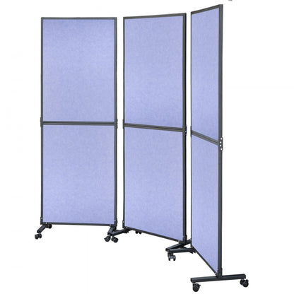 72*66 - VEVOR 72" Acoustic Room Divider with Steel Frame and Noise Absorption