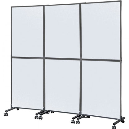 72*66 - VEVOR 72" Acoustic Room Divider with Steel Frame and Noise Absorption