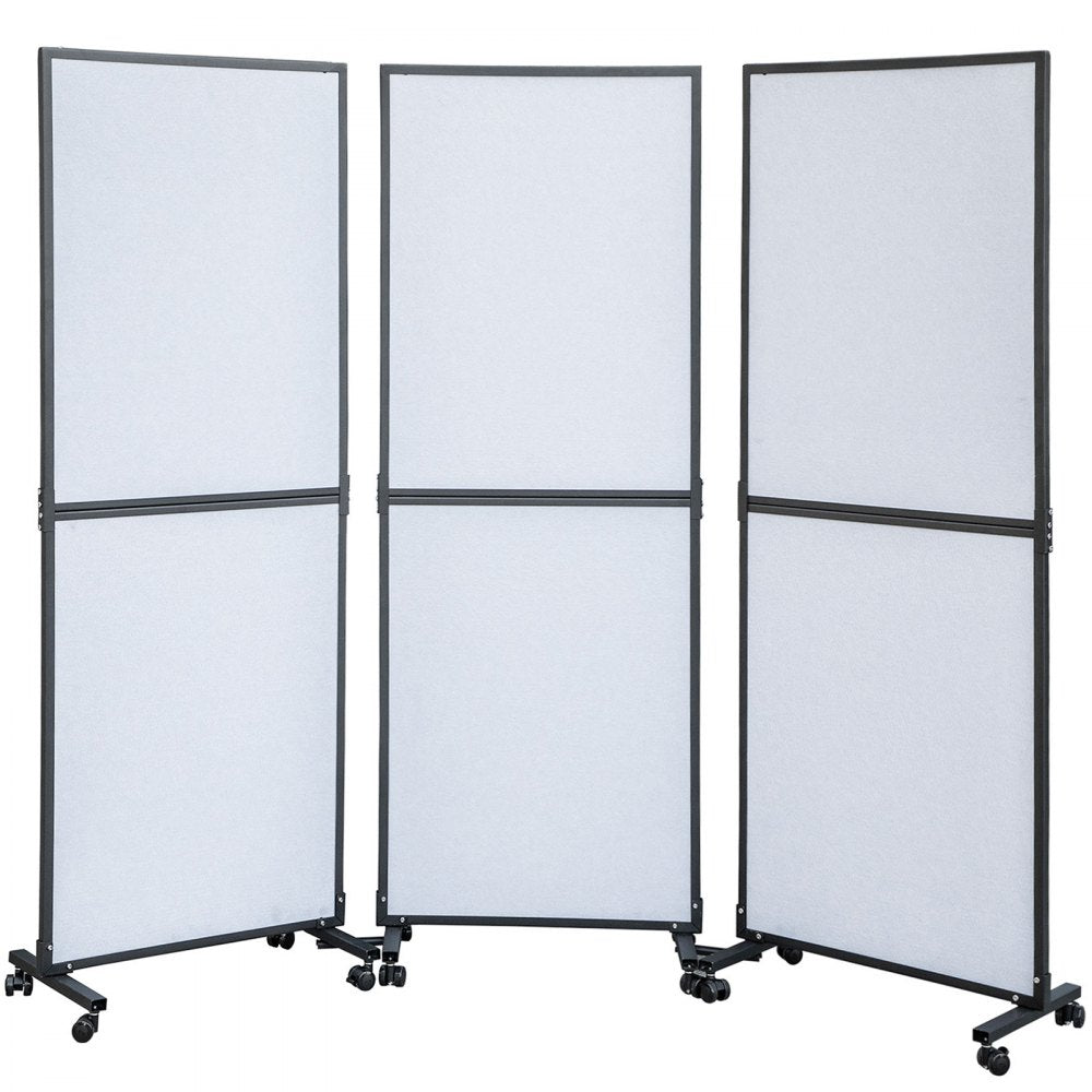 72*66 - VEVOR 72" Acoustic Room Divider with Steel Frame and Noise Absorption