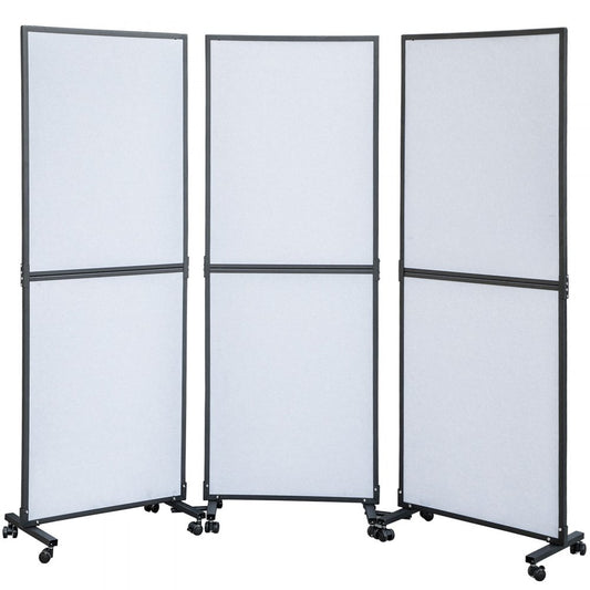 72*66 - VEVOR 72" Acoustic Room Divider with Steel Frame and Noise Absorption