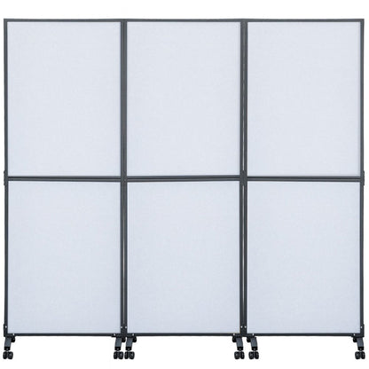 72*66 - VEVOR 72" Acoustic Room Divider with Steel Frame and Noise Absorption