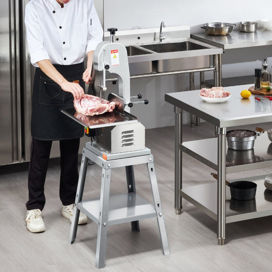 BS-280 - 850W Stainless Steel Meat Bandsaw with 7.09" Cutting Thickness