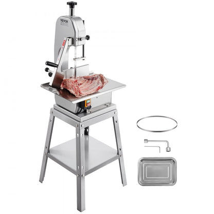 BS-280 - 850W Stainless Steel Meat Bandsaw with 7.09" Cutting Thickness