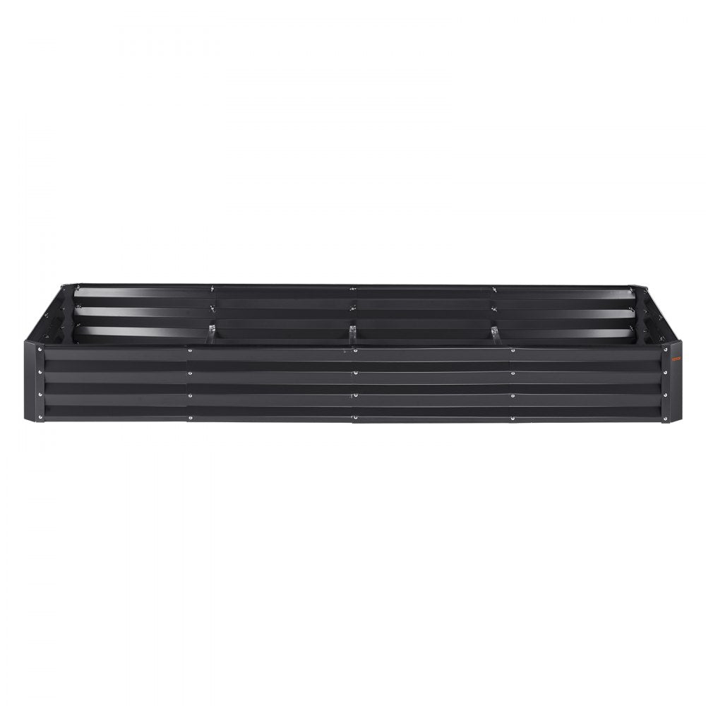 010873173639 - 94.5x47.2" Galvanized Raised Garden Bed for Versatile Planting