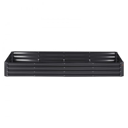 010873173639 - 94.5x47.2" Galvanized Raised Garden Bed for Versatile Planting