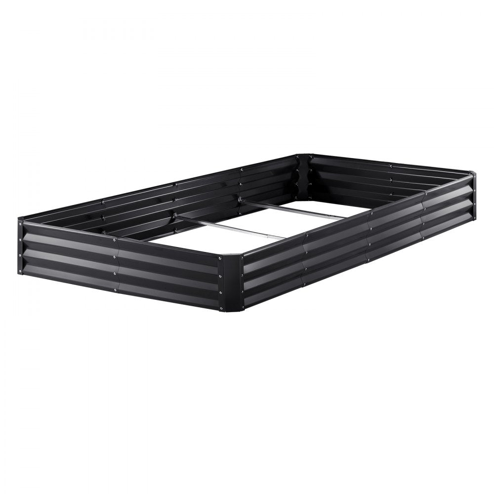 010873173639 - 94.5x47.2" Galvanized Raised Garden Bed for Versatile Planting