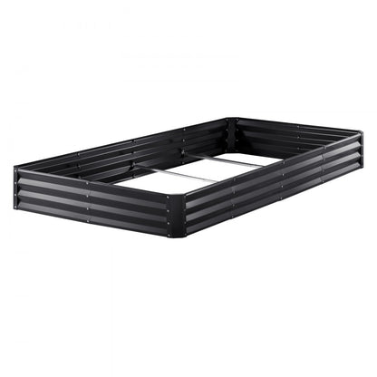 010873173639 - 94.5x47.2" Galvanized Raised Garden Bed for Versatile Planting