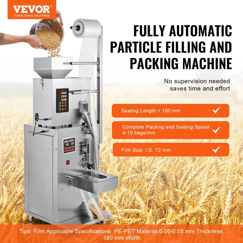SBF-100-V1 - Versatile Automatic 1-100g Particle Packaging Machine for Various Materials