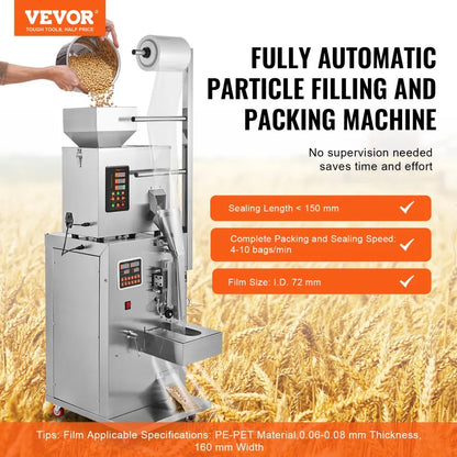 SBF-100-V1 - Versatile Automatic 1-100g Particle Packaging Machine for Various Materials