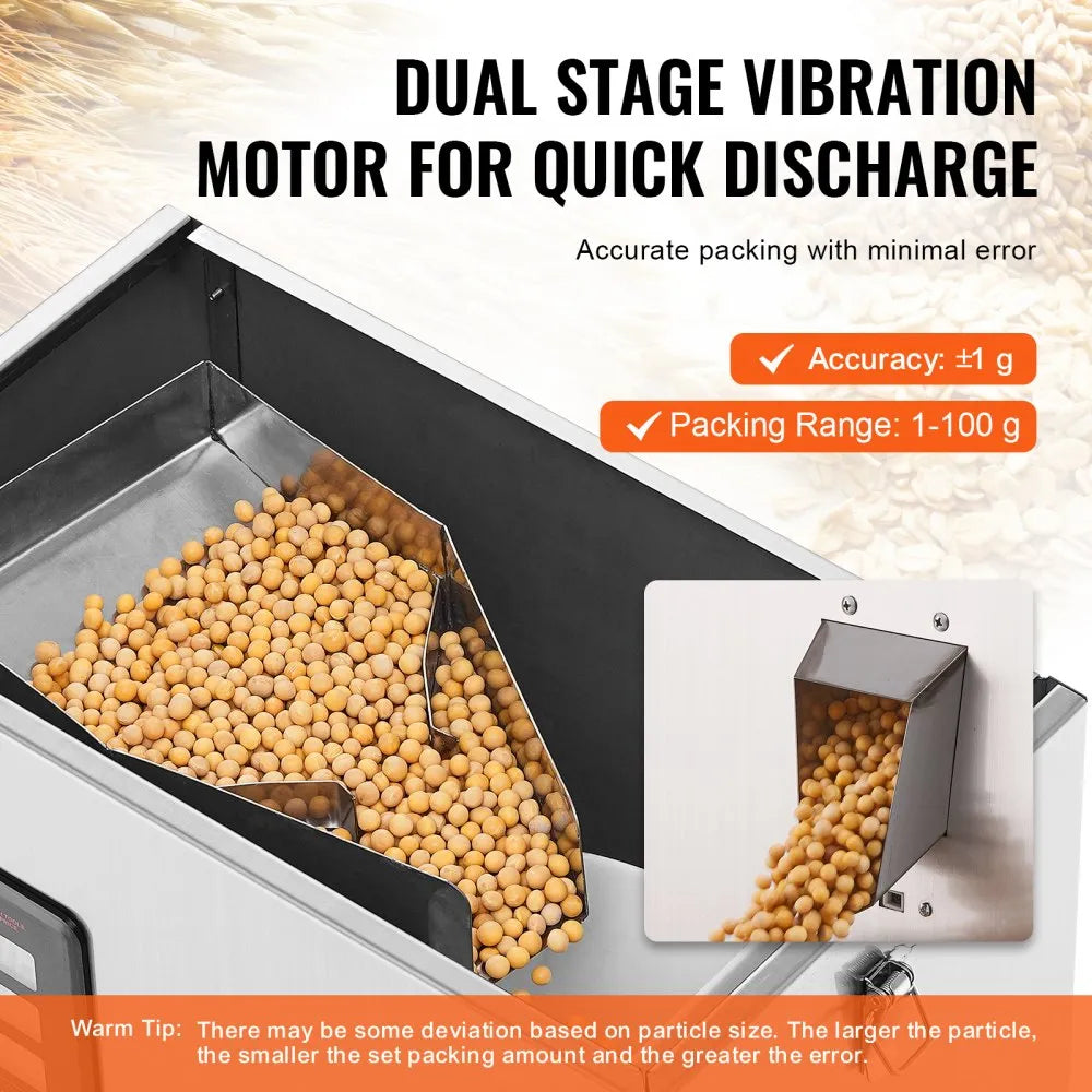 SBF-100-V1 - Versatile Automatic 1-100g Particle Packaging Machine for Various Materials