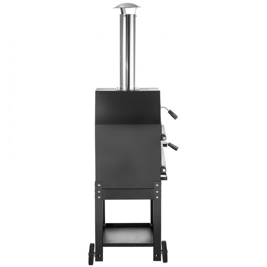 JY-MY-PSL-12 - 12" Wood-Fired Pizza Oven, 932°F, Lightweight & Portable