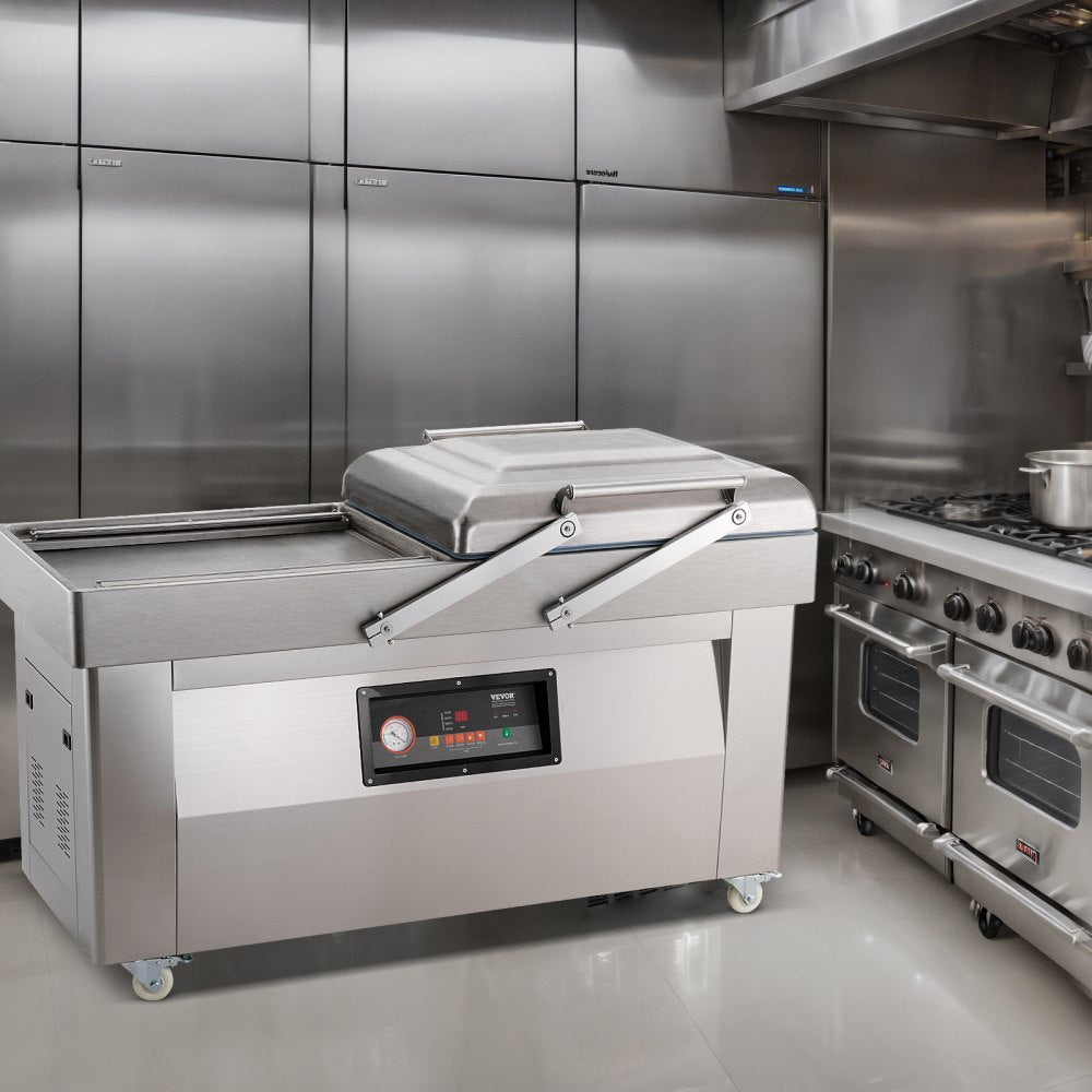 DZ-600-2S-V1 - 1200W Commercial Vacuum Sealer for Fresh Food Preservation