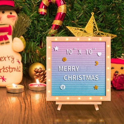 zoe-B0018PB - 9.96" VEVOR Felt Letter Board for Playful Decor