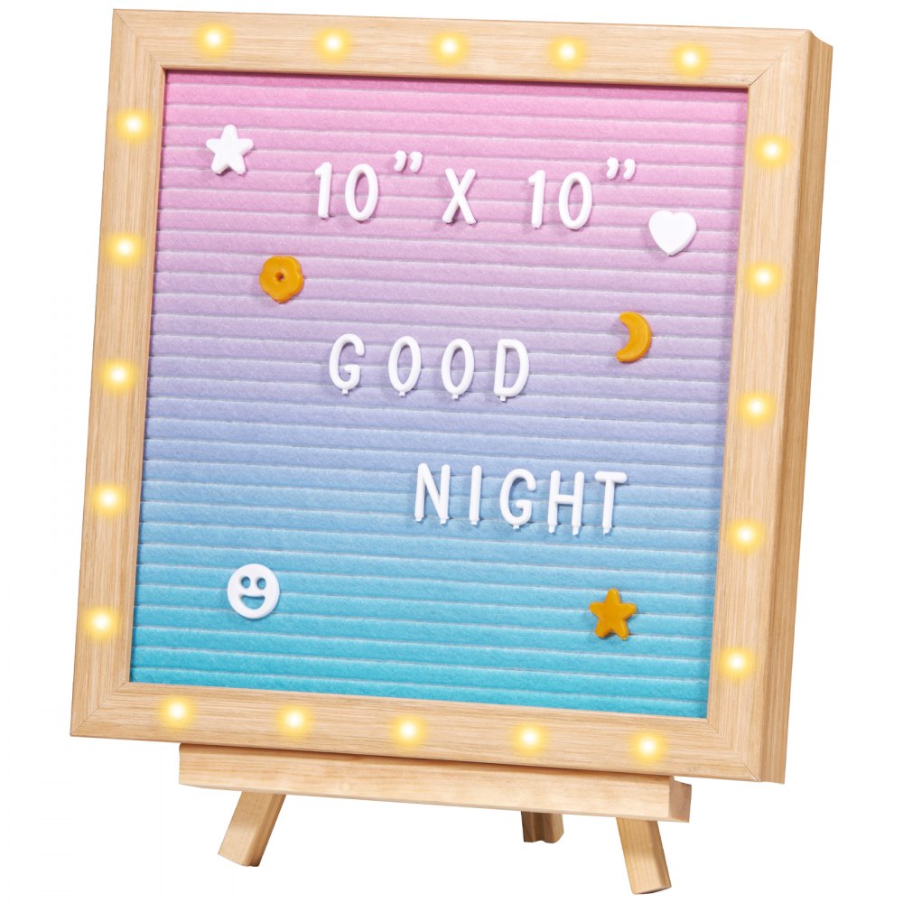 zoe-B0018PB - 9.96" VEVOR Felt Letter Board for Playful Decor