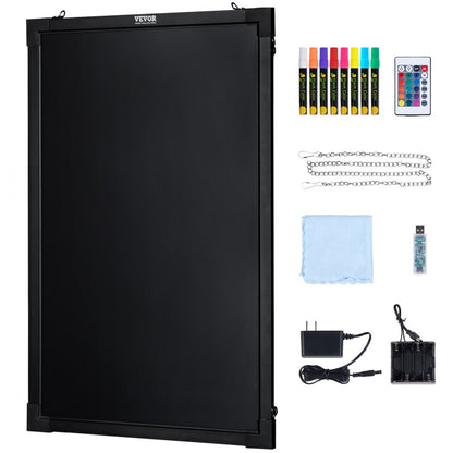 A46 Wall-mounted 4060 - Vibrant 24"x16" LED Message Board for Menus