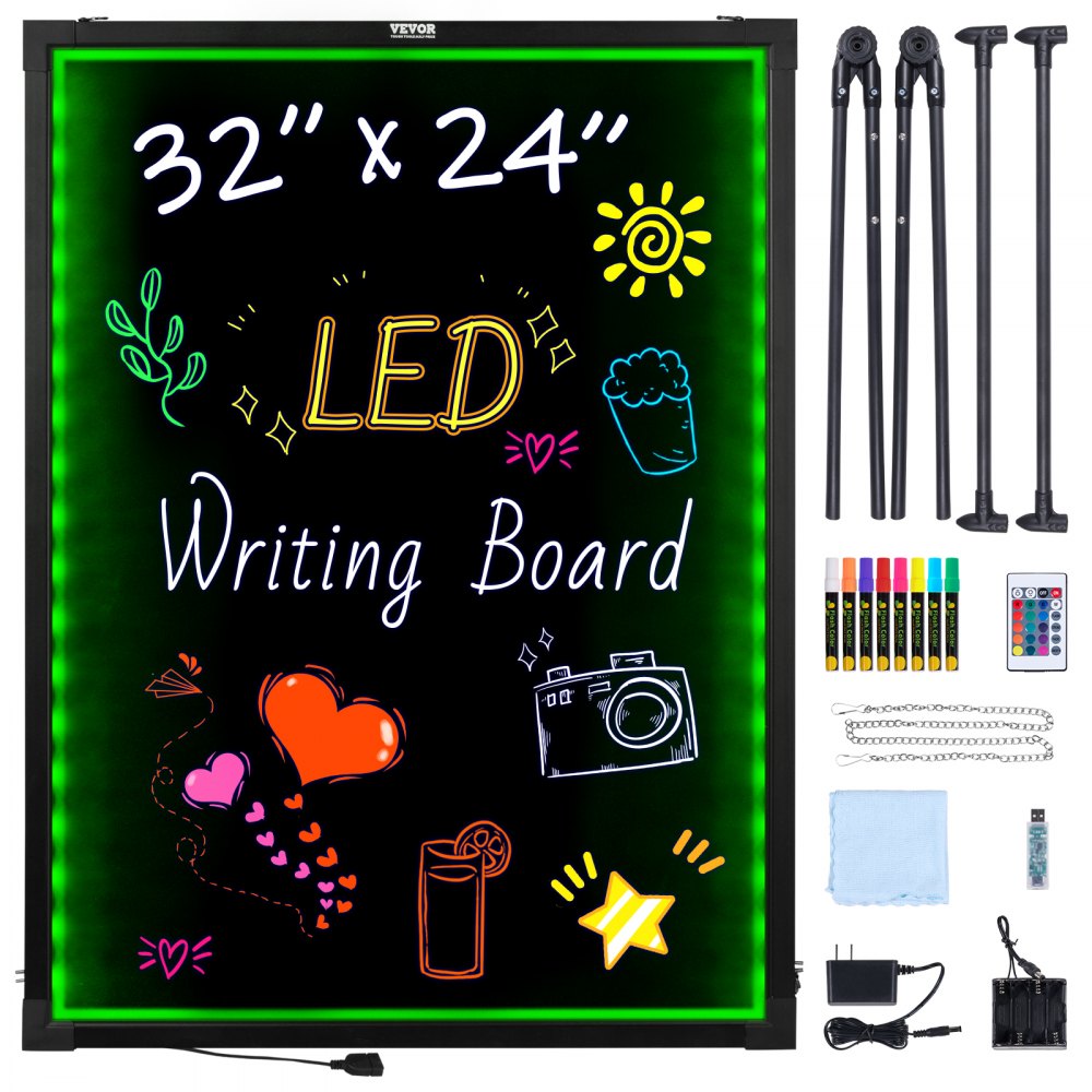 A68 (Hangable and Rise-fall) 6080 - 32"x24" LED Message Board with 16 Colors