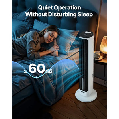 FKT007R - 40" Tower Fan with 4L Water Tank & 70° Oscillation