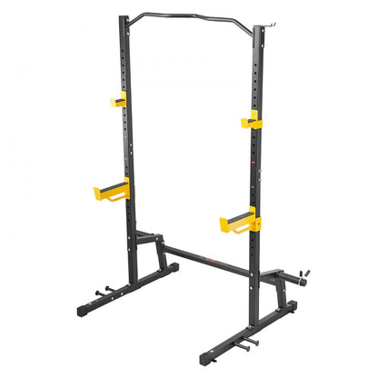 KLY-001 - Compact VEVOR Squat Rack - 62"x42"x81", 440lbs Capacity