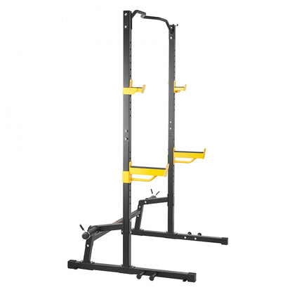 KLY-001 - Compact VEVOR Squat Rack - 62"x42"x81", 440lbs Capacity
