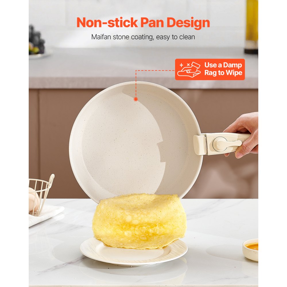 SS-LY-01 - 17-Piece Nonstick Kitchen Cookware Set for Versatile Cooking
