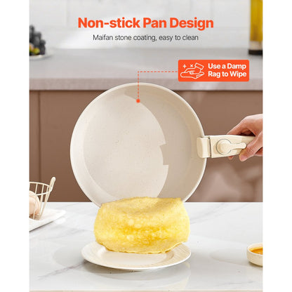 SS-LY-01 - 17-Piece Nonstick Kitchen Cookware Set for Versatile Cooking