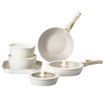 SS-LY-01 - 17-Piece Nonstick Kitchen Cookware Set for Versatile Cooking
