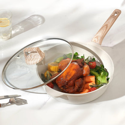 SS-LY-04 - 17-Piece Nonstick Granite Cookware Set for Easy Cooking