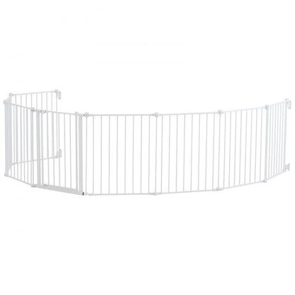 YFB1001W - 8-Panel Foldable Baby Gate, 192in x 28in, Secure Access