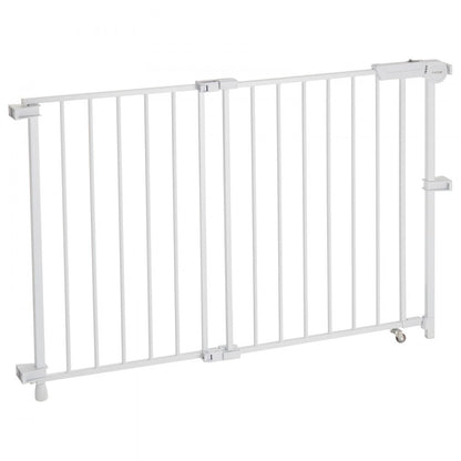 YFB1005W - 29.5-43 in Double-Lock Baby Gate with 180° Opening