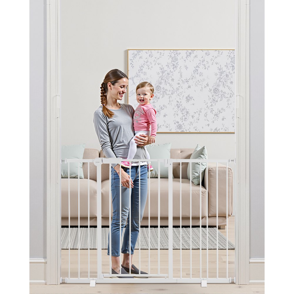 YFB1004W - Adjustable 36" Baby Gate, 26-48" Wide for Pets