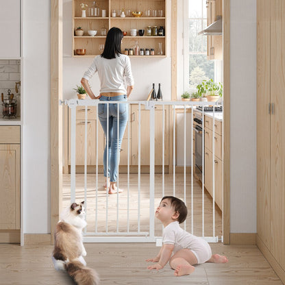 YFB1003W - 36" Tall Pressure-Mount Baby Gate, 26-40" Wide