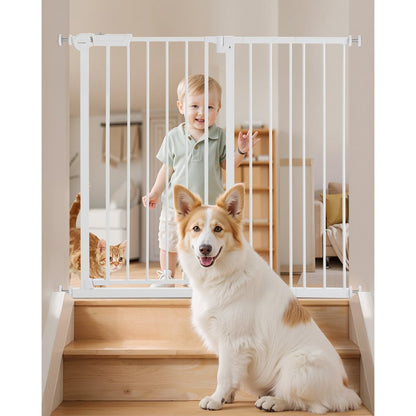 YFB1003W - 36" Tall Pressure-Mount Baby Gate, 26-40" Wide