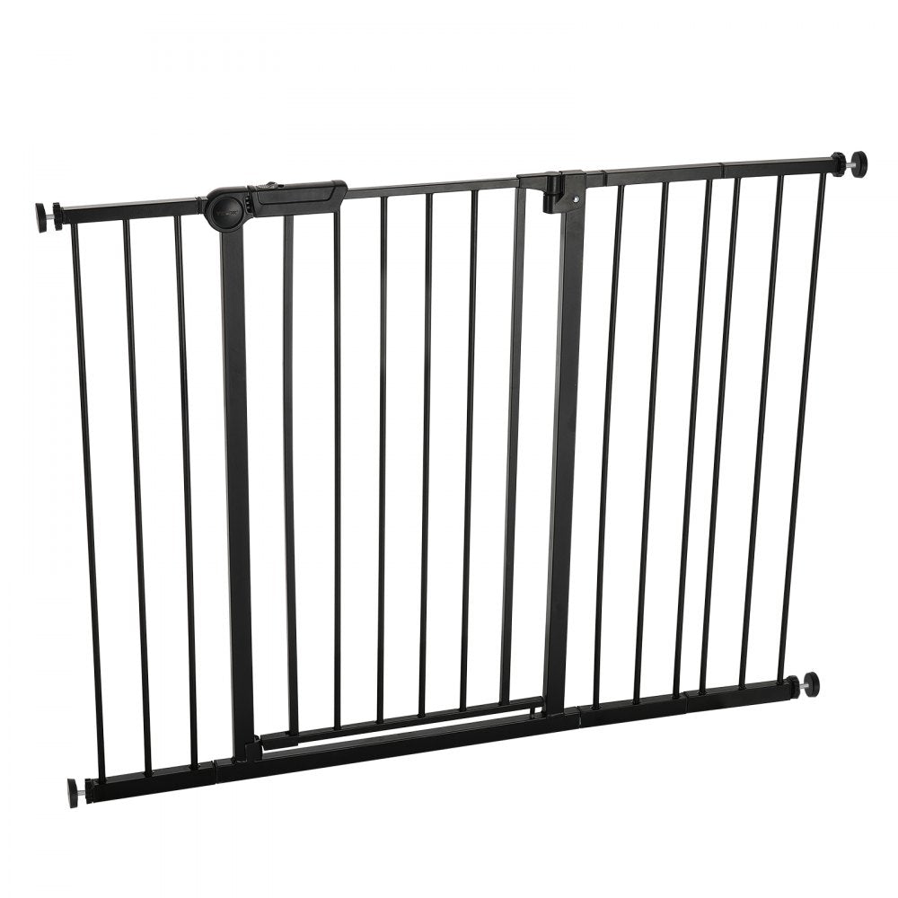 YFB1004B - 36” High Adjustable Baby Gate, 26-48” Wide, Auto-Close