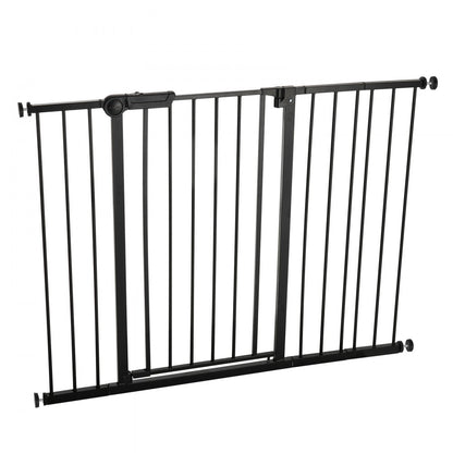 YFB1004B - 36” High Adjustable Baby Gate, 26-48” Wide, Auto-Close