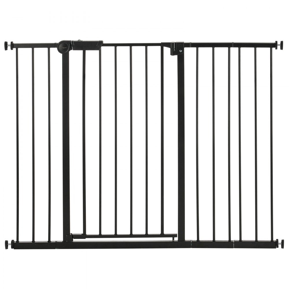 YFB1004B - 36” High Adjustable Baby Gate, 26-48” Wide, Auto-Close