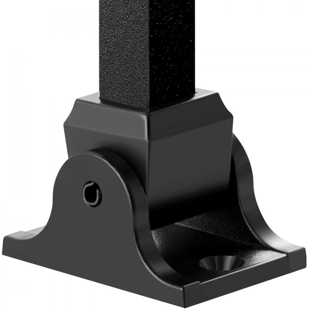 LGXZ-0.5in-X-50 - Durable Aluminum Baluster Shoes for 1/2" Railings