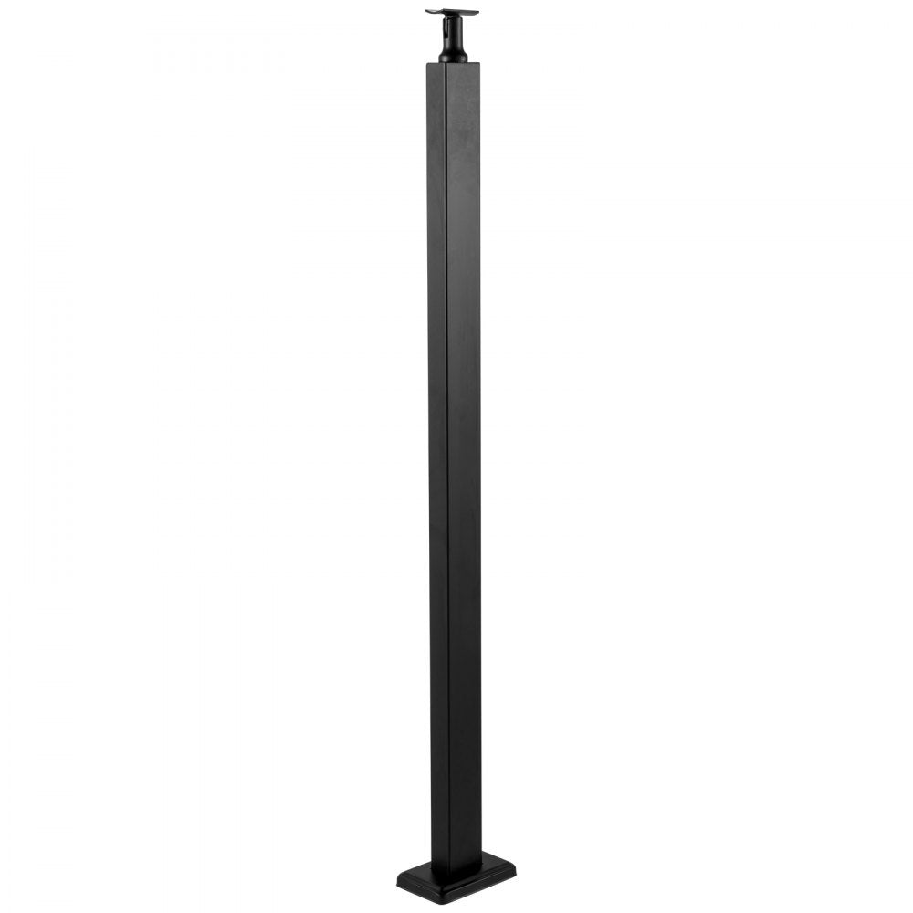 VV-106.7x2.5x5-LGZWK - 42" Adjustable Stainless Steel Cable Railing Post