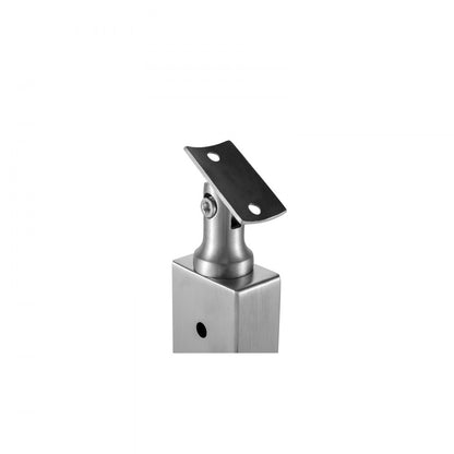 VV-106.7x2.5x5-LGZYKSLIVER - 42" Adjustable Stainless Steel Cable Railing Post