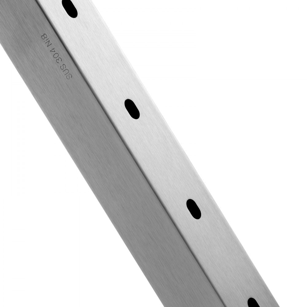 VV-106.7x5x5-LGZYKSLIVER - 42" Stainless Steel Cable Railing Post with Adjustable Bracket