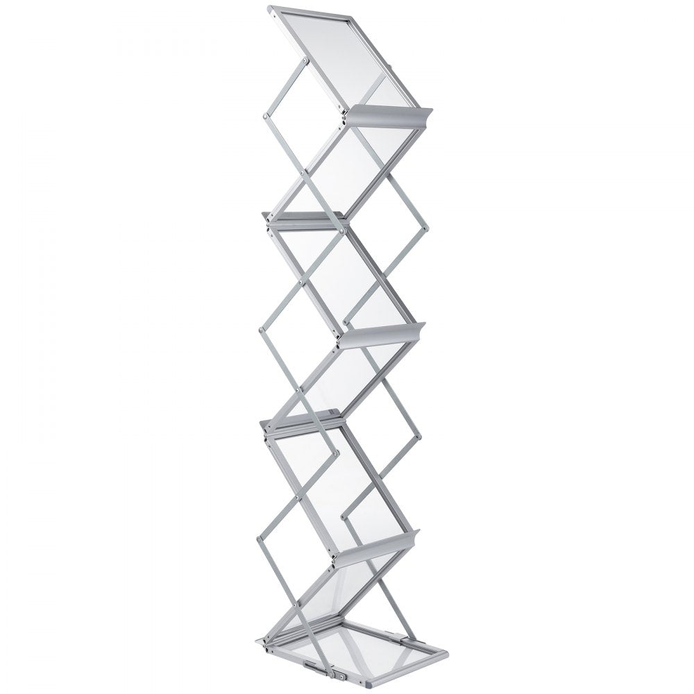TE-13Z - Double-Sided Foldable Magazine Rack for Offices & Trade Shows