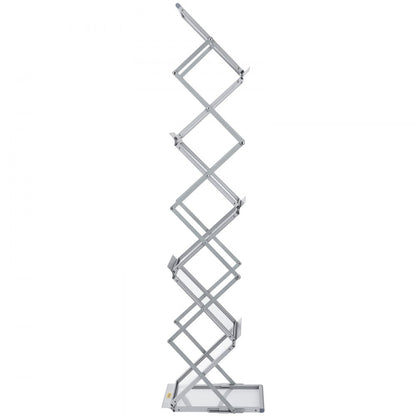 TE-13Z - Double-Sided Foldable Magazine Rack for Offices & Trade Shows