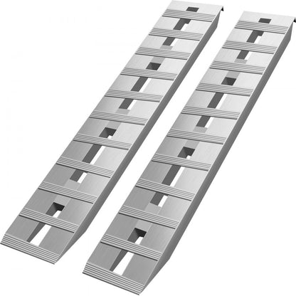 010757770104 - 60” Aluminum Trailer Ramps 6000LBS with Hook Ends