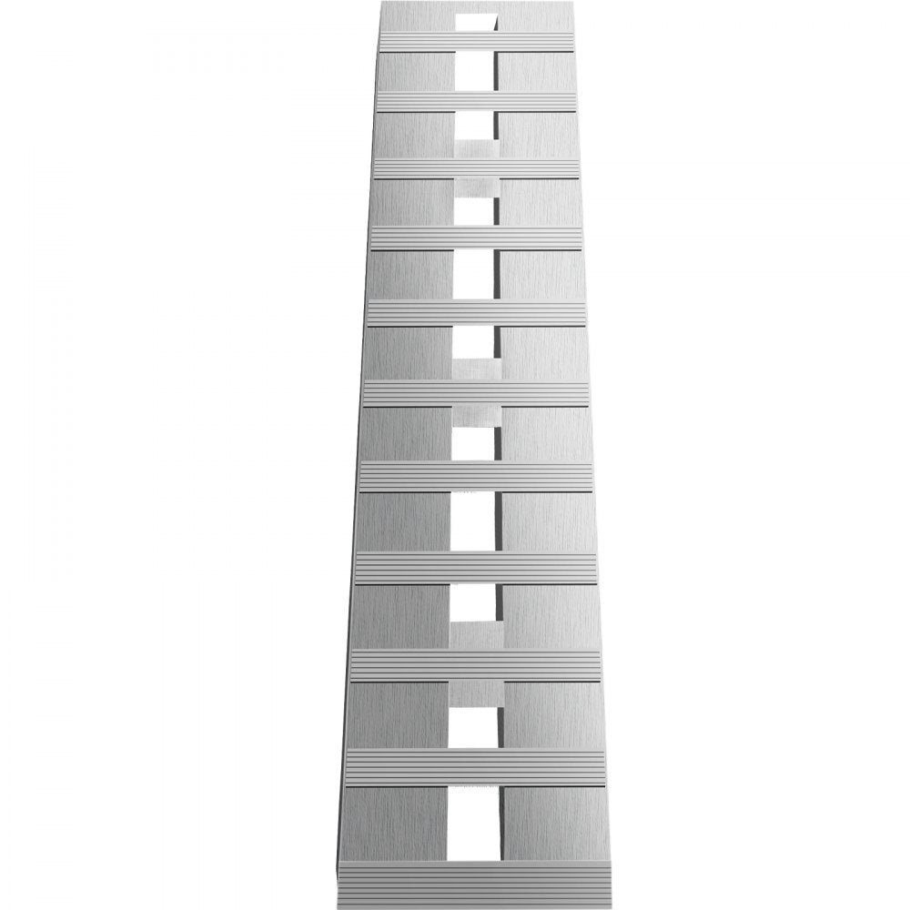 010757770104 - 60” Aluminum Trailer Ramps 6000LBS with Hook Ends