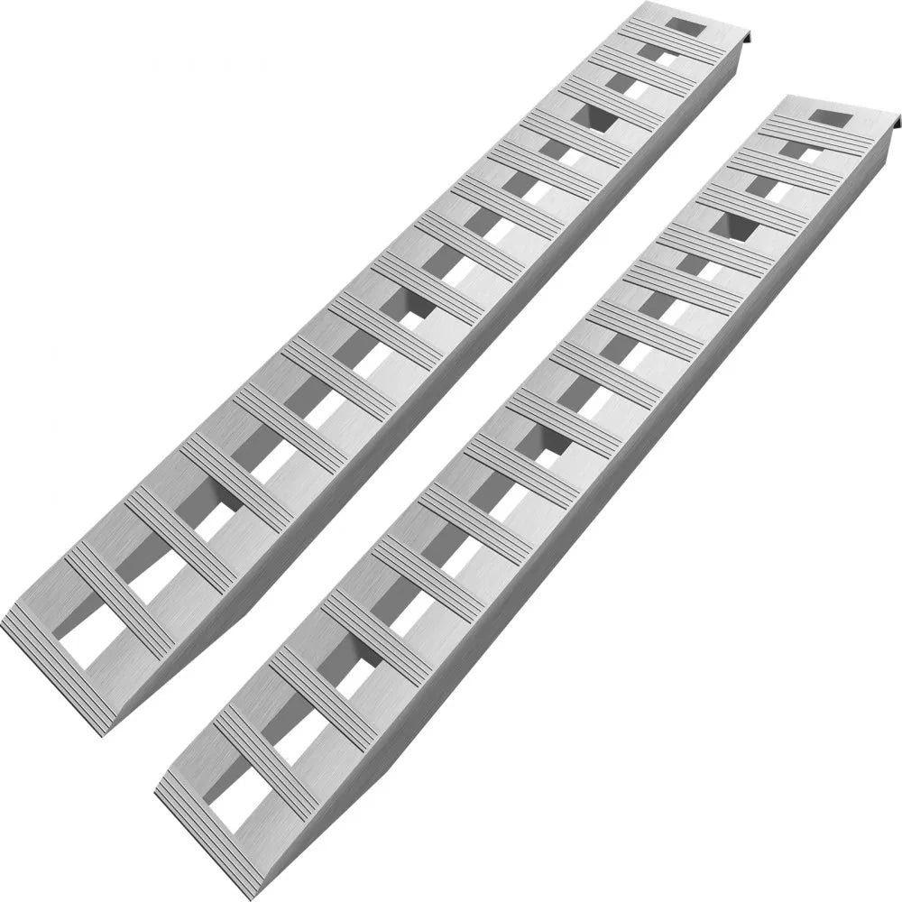 010857485198 - 84" Aluminum Ramps for 6000 lb Trailer & Vehicle Loading