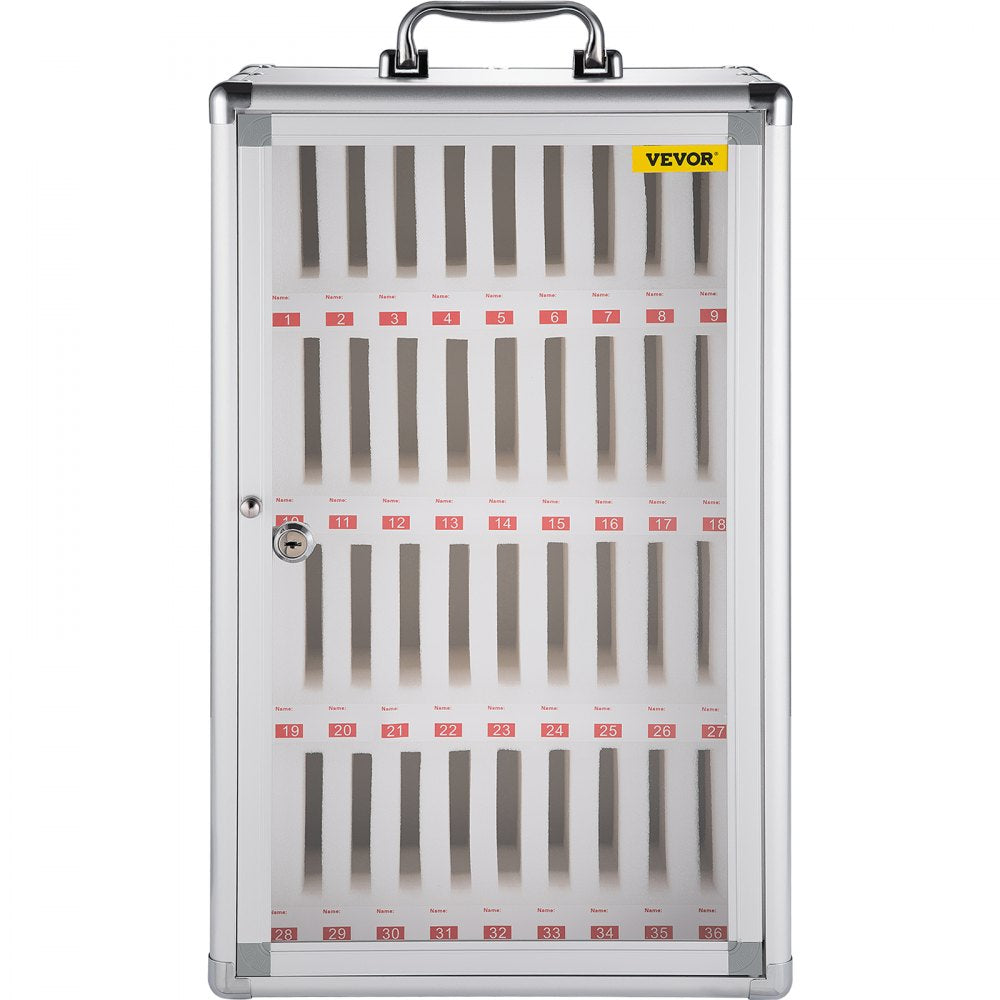 SY606-36 - Durable 36-Slot Aluminum Cell Phone Locker for Events